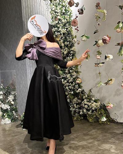 فستان بناتي - فستان العمر المحير اللون الأسود