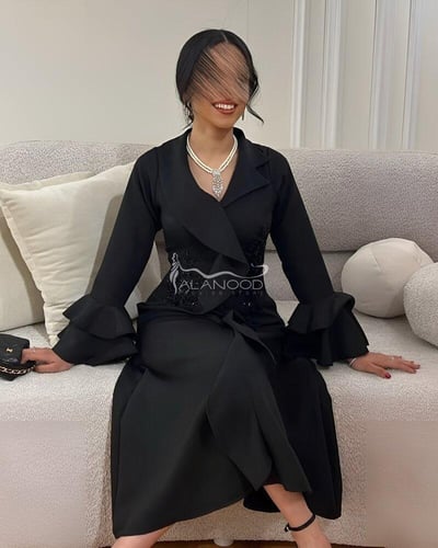 فستان الهبة عيد 2024 بتصميم أنيق ومطرز