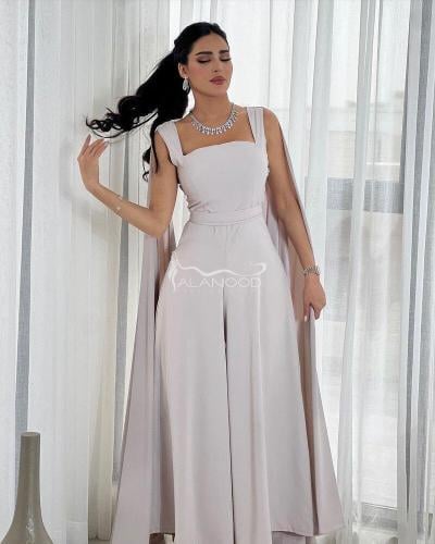 جمبسوت باربي أنيق بلون رمادي فخم