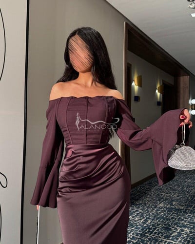 فستان شيخة ناعم وأنيق يبرز أنوثتك