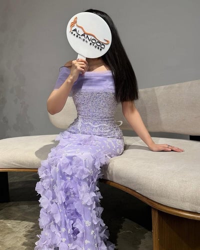 فستان نوف موف للسهرات والمناسبات - تل ناعم - مقاسا...