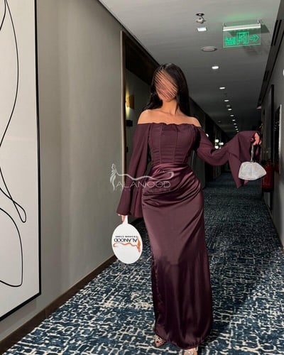 فستان شيخة ناعم وأنيق يبرز أنوثتك