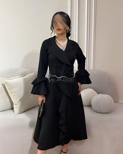 فستان الهبة عيد 2024 بتصميم أنيق ومطرز