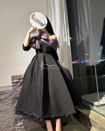 فستان بناتي - فستان العمر المحير اللون الأسود