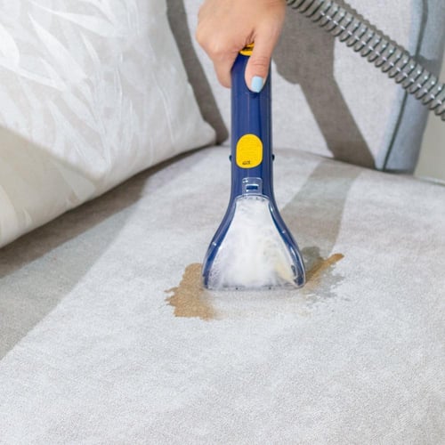 مكنسة تنظيف السجاد والكنب والبقع