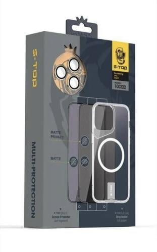 بكج الحماية 10في 1 من S-TOP ايفون 17