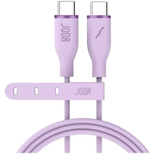 سلك شاحن جودا USB-C - بنفسجي 1 متر