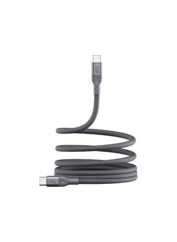سلك شاحن جودا USB-C - مغناطيس 60 واط رمادي