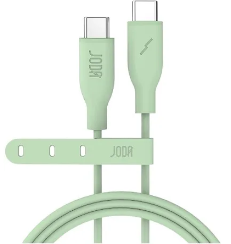 سلك شاحن جودا USB-C - اخضر 1 متر