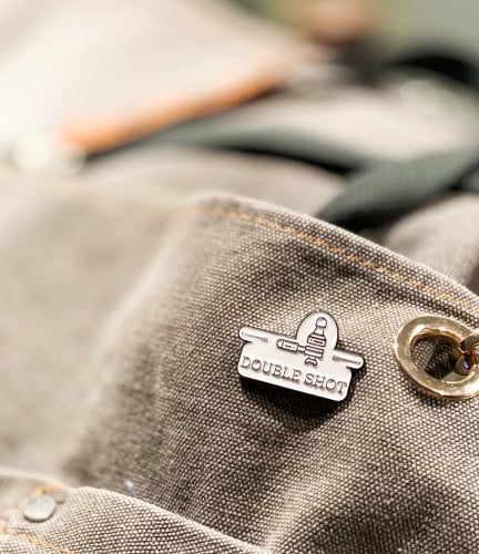 Pins DUUBLE SHOT | بروش دبل شوت