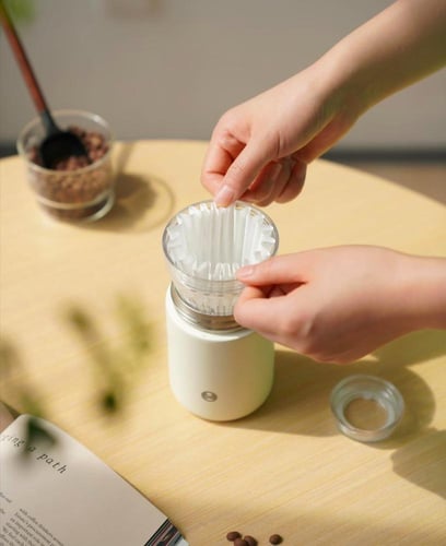 2 في 1 Crystal Eye Travel Brewer B75 | كوب واداة ت...