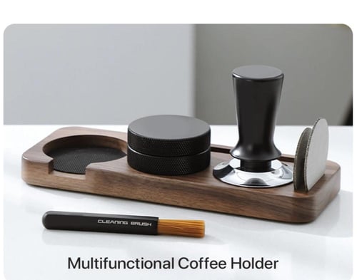 قاعده تحضير الاسبريسو من خشب الجوز الطبيعي