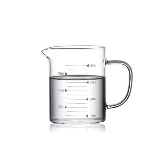 سيرفر زجاج شفاف 500ml