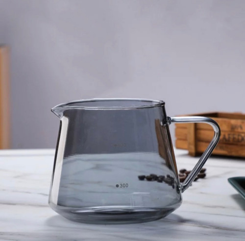 Coffee Server -360ml | سيرفر اللون الأسود الشفاف