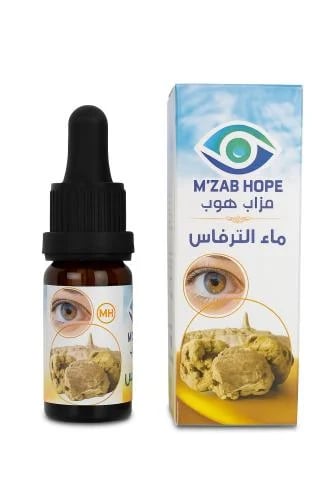 قطرة ماء الكمأة 100% للعين – ترطيب وعناية بالعيون – عبوة 10 مل