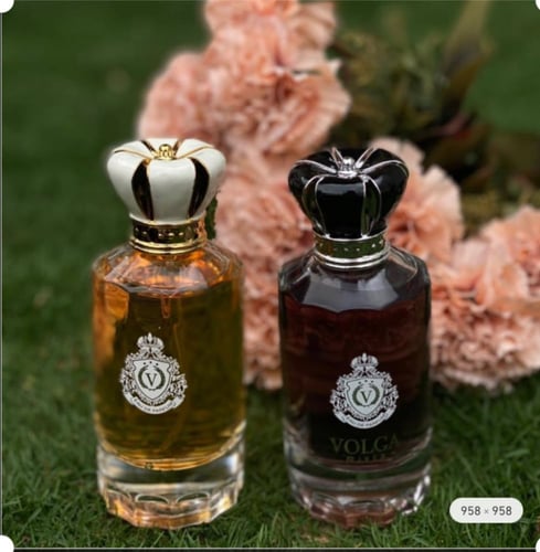 طقم عطر نسائي ورجالي VOLGA