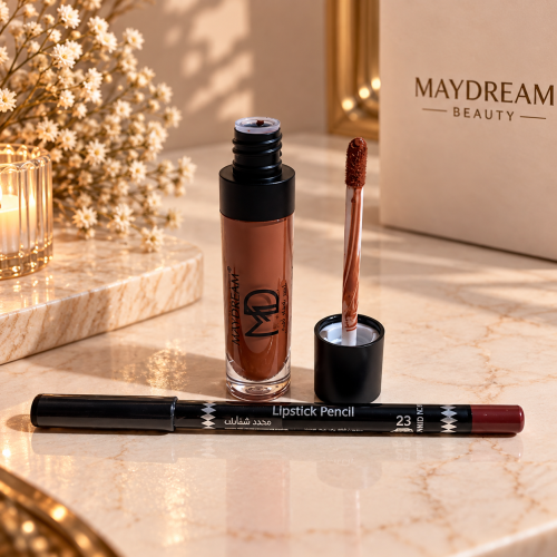 روج + محدد شفاه MAYDRAM BEAUTYرقم 23