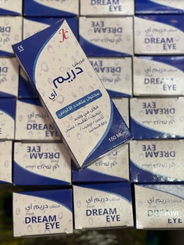 محلول عدسات