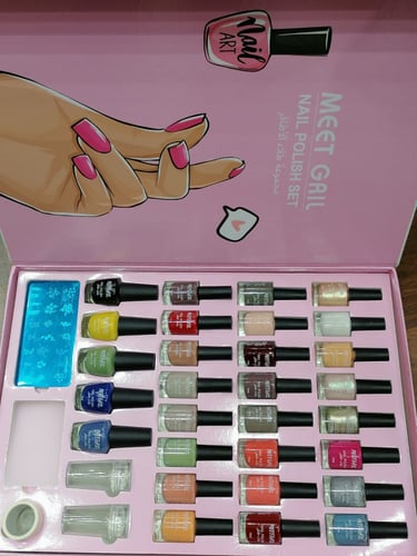 بوكس مناكير مع الرسم