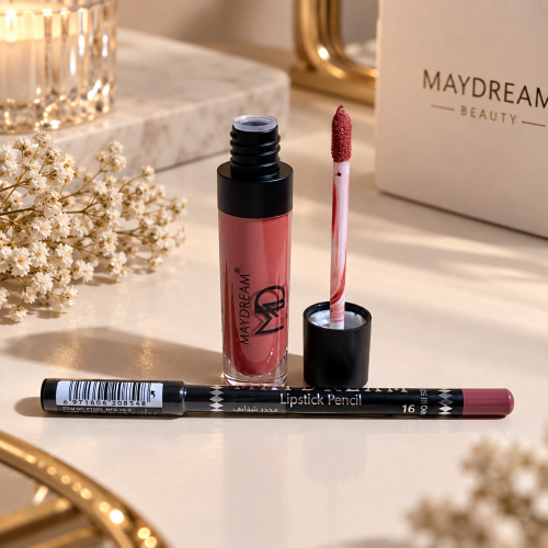 روج + محدد شفاه MAYDRAM BEAUTYرقم 16