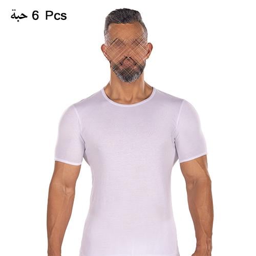 دروش فانلة رجالي نصف كم دائريى نص درزن