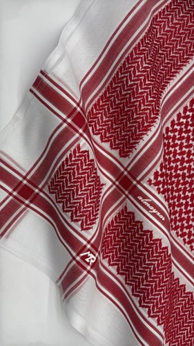 شماغ احمر اطفال الميزر