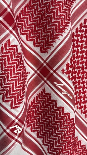 شماغ احمر اطفال الميزر