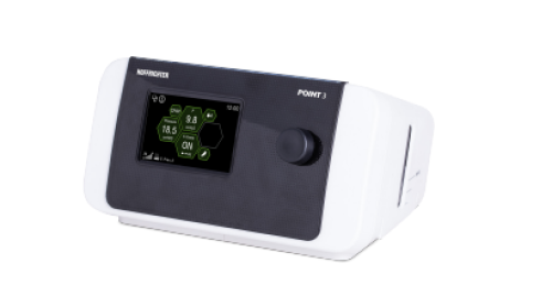 جهاز HOFFRICHTER POINT 3 لعلاج انقطاع التنفس أثناء...