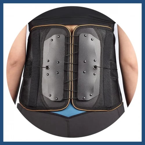 حزام دعم الظهر الطبي Medex Easy Pull Pro Brace - B...
