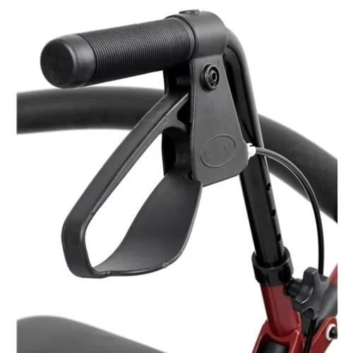 مشاية كبار بمقعد احمر مع اربع كفرات صيني