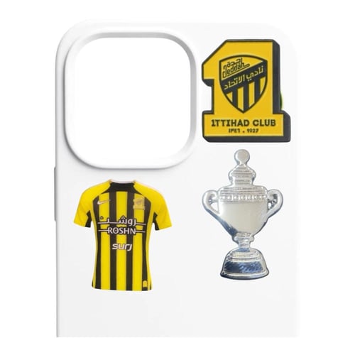 ملصق تيشيرت نادي الإتحاد إكريلك