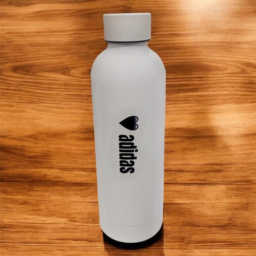 قارورة من الفولاذ المقاوم للصدأ ( شعار اديداس )