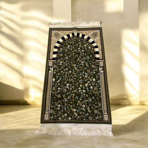سجادة - سجادة صلاة بتصميم الروضة الشريفة Rug - Pra...