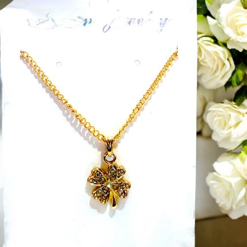 اكسسورات - اكسسوارات بنات سلسلة اللون ذهبي