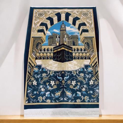 سجادة صلاة - سجادة صلاة سميكة بتصميم الكعبة المشرف...