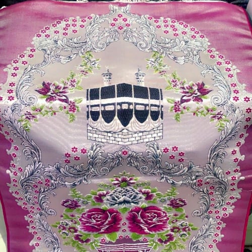 سجادة - سجادة صلاة بتصميم الكعبة المشرفة - الزهري