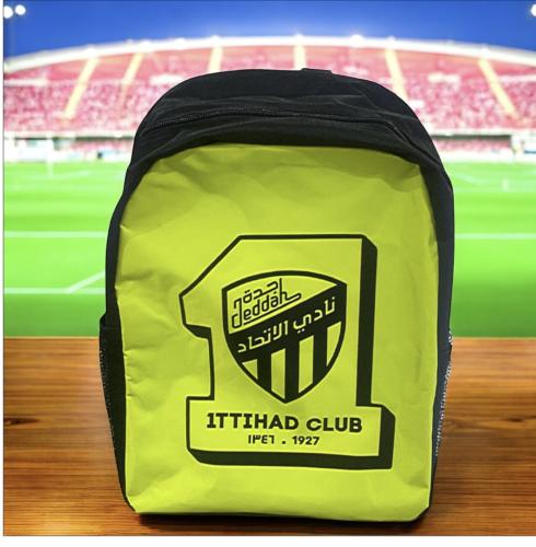 حقيبة ظهر - حقيبة نادي الإتحاد ( اللون الأصفر و ال...