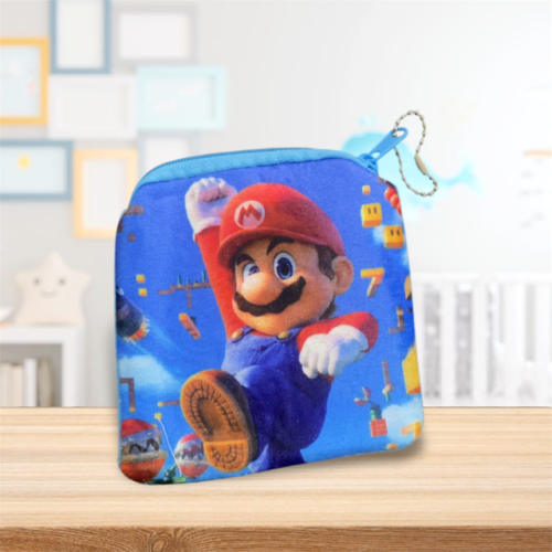 محفظة أولاد - محفظة أولاد قماشية ( سوبر ماريو )