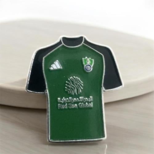 ملصق حديد تيشيرت النادي الأهلي الأخضر
