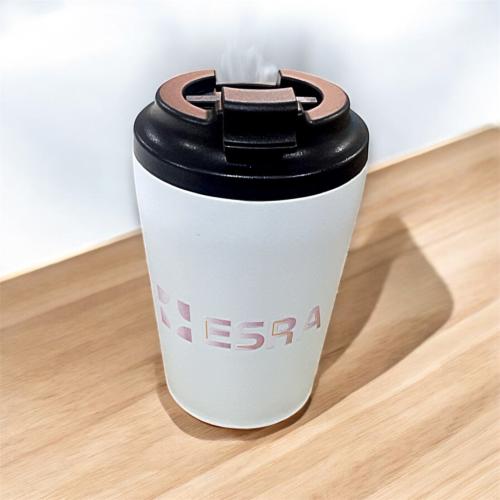 كوب القهوة شركة ( ESRA ) اللون الأبيض