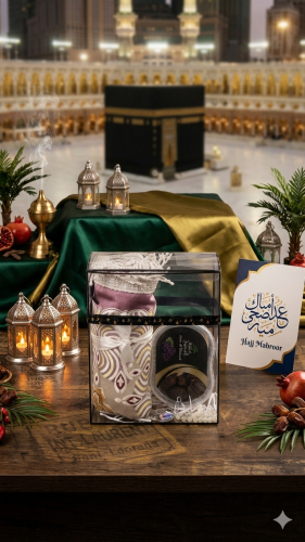 مجموعة هدايا عيد الأضحى ( 4 ) اللون البنفسجي الداك...