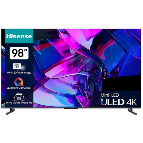 شاشة Hisense 98 بوصة MiniLED 4K – موديل 98U7K بتقن...