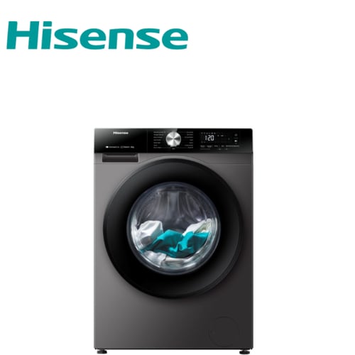 غسالة هايسنس أوتوماتيك أمامية 8 كجم بخار Wi-Fi إنف...