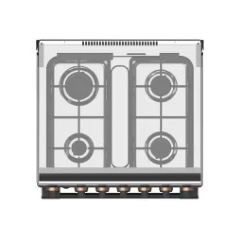 غاز توشيبا 60×60 رمادي 4 عيون ستيل – أمان كامل وأد...
