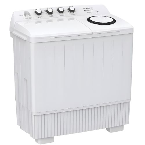 غسالة ابسوم حوضين 14 كجم – أبيض | غسيل قوي وسعة مت...