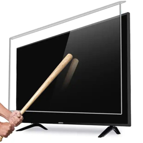 درع حماية شاشة 50 بوصة – واقي شفاف ضد الصدمات والخ...