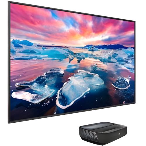 شاشة هايسنس ليزر 120 بوصة 4K HDR – تجربة سينما منز...