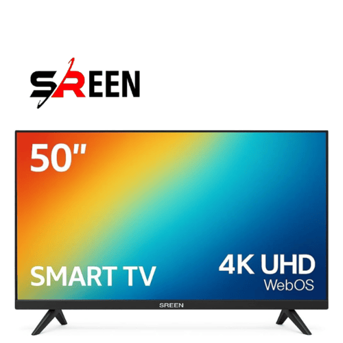 شاشة سرين 50 بوصة QLED 4K WebOS – صورة مذهلة وتجرب...