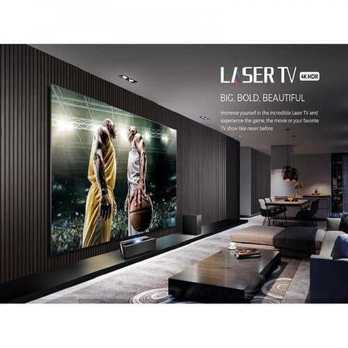 شاشة هايسنس ليزر 120 بوصة 4K HDR – تجربة سينما منز...