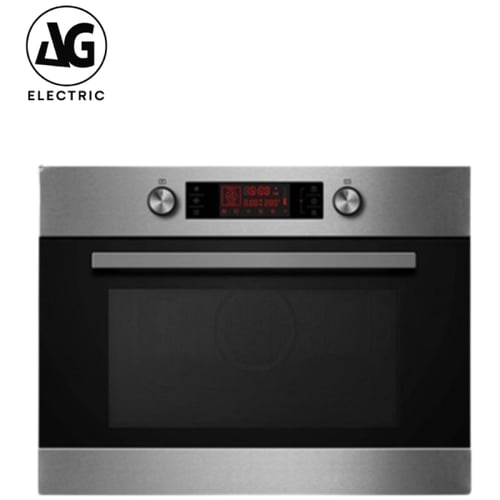 ميكرويف بيلت إن AG Electric – سعة 44 لتر ستيل/أسود...